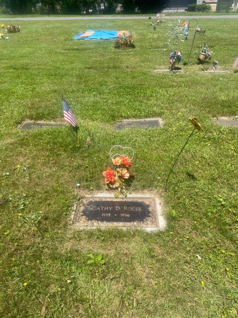 Isabelle Rolfe's grave. Photo 5