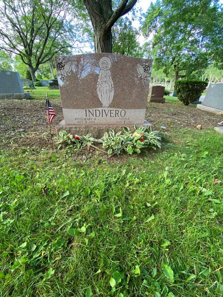 Vito P. Indivero's grave. Photo 1