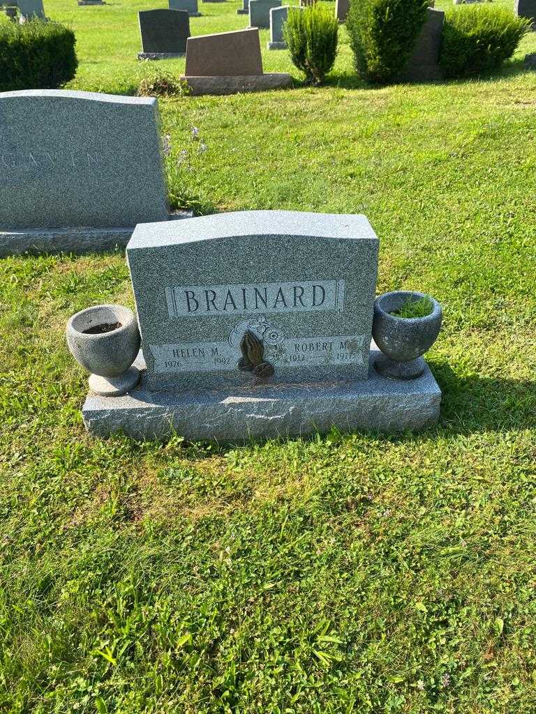 Robert M. Brainard's grave. Photo 2