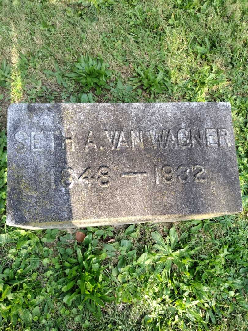 Seth Allen Van Wagner's grave. Photo 3