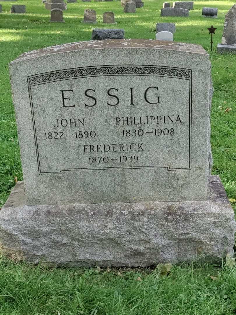 John Essig's grave. Photo 3