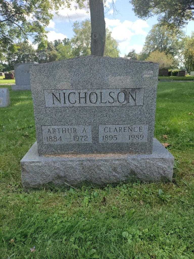 Arthur A. Nicholson's grave. Photo 2