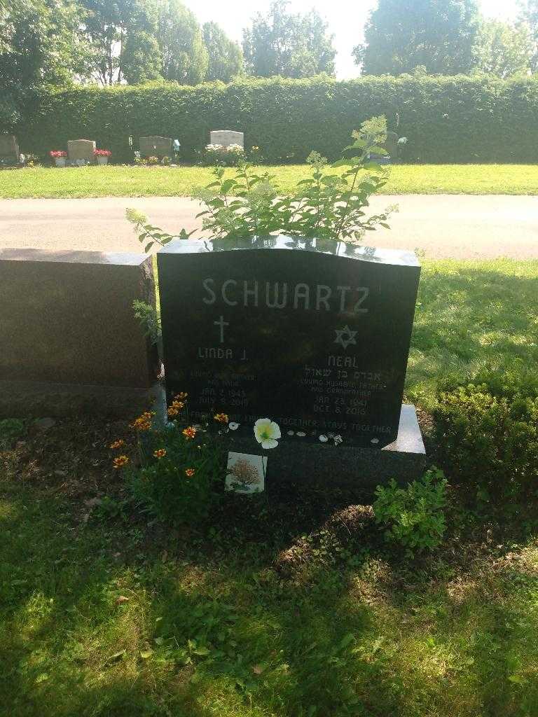 Neal Schwartz's grave. Photo 1