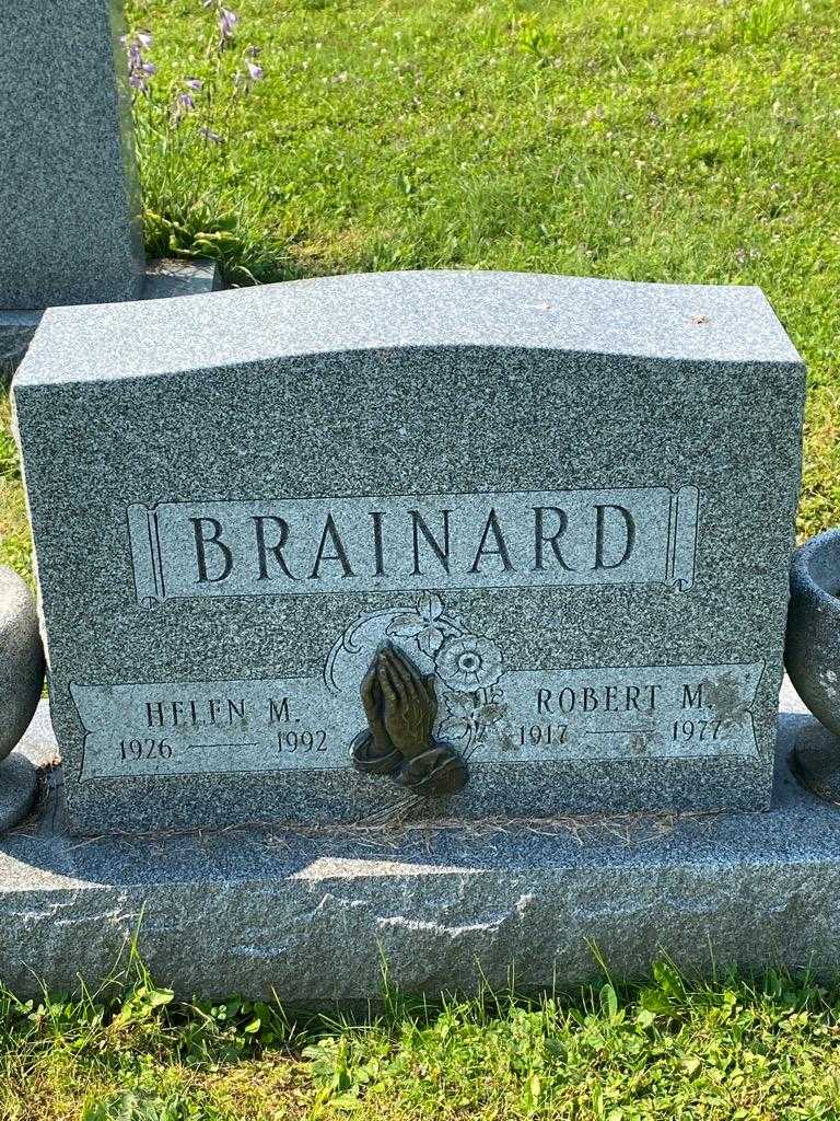 Robert M. Brainard's grave. Photo 3