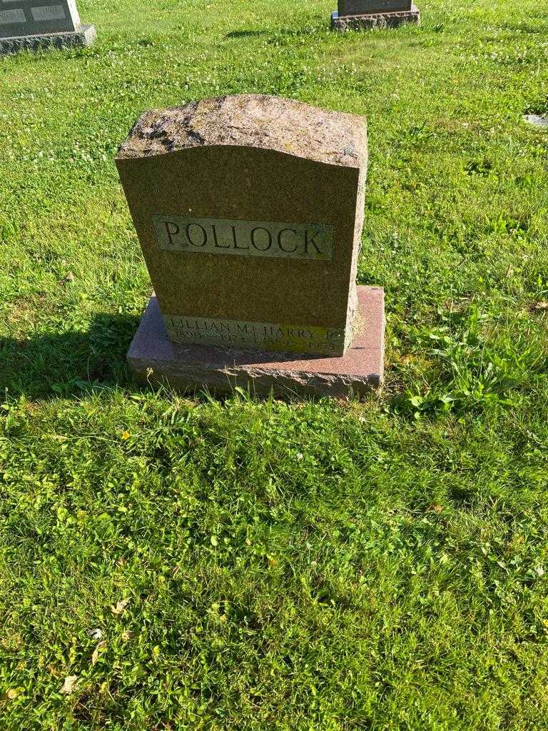 Harry R. Pollock's grave. Photo 2