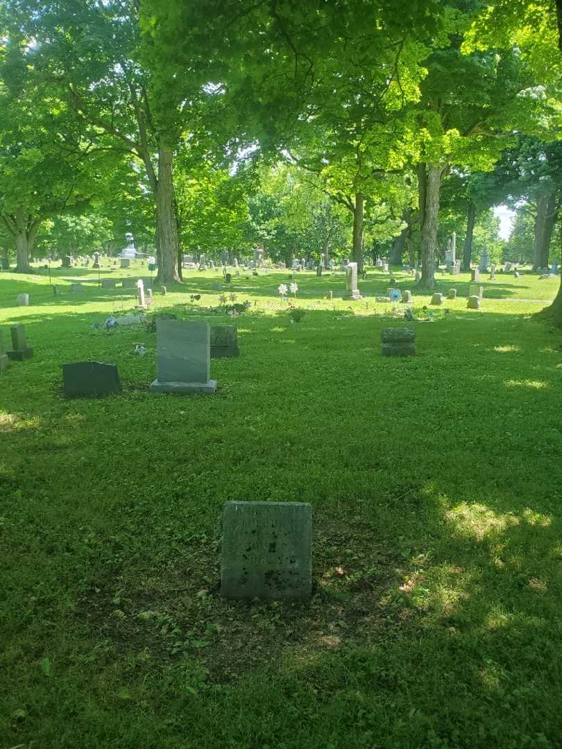 Frances Higginbottom's grave. Photo 1