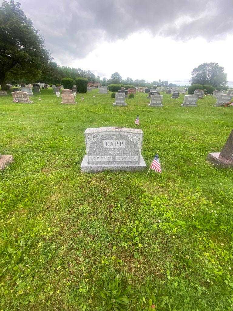 Barbara Margaret Rapp's grave. Photo 1