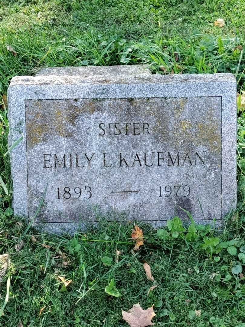 Emily L. Kaufman's grave. Photo 3