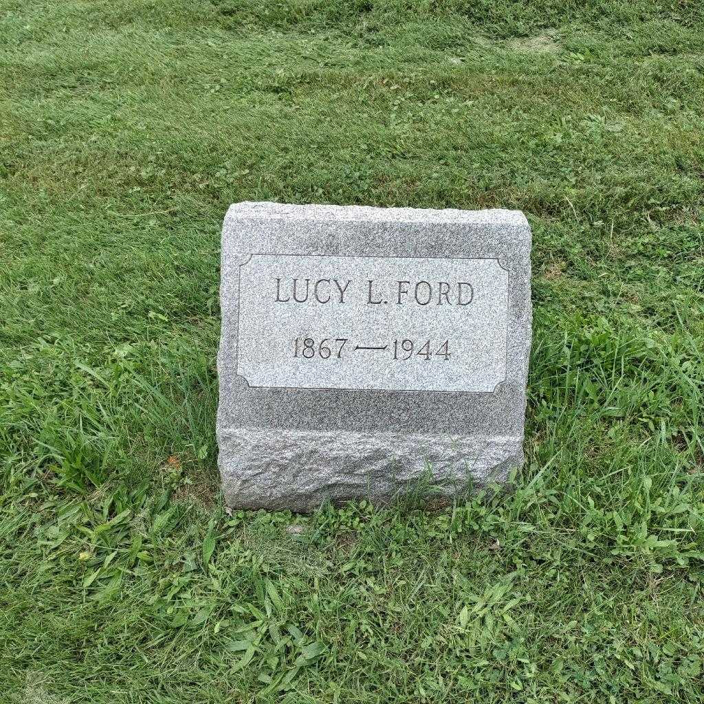 Lucy L. Ford's grave. Photo 3