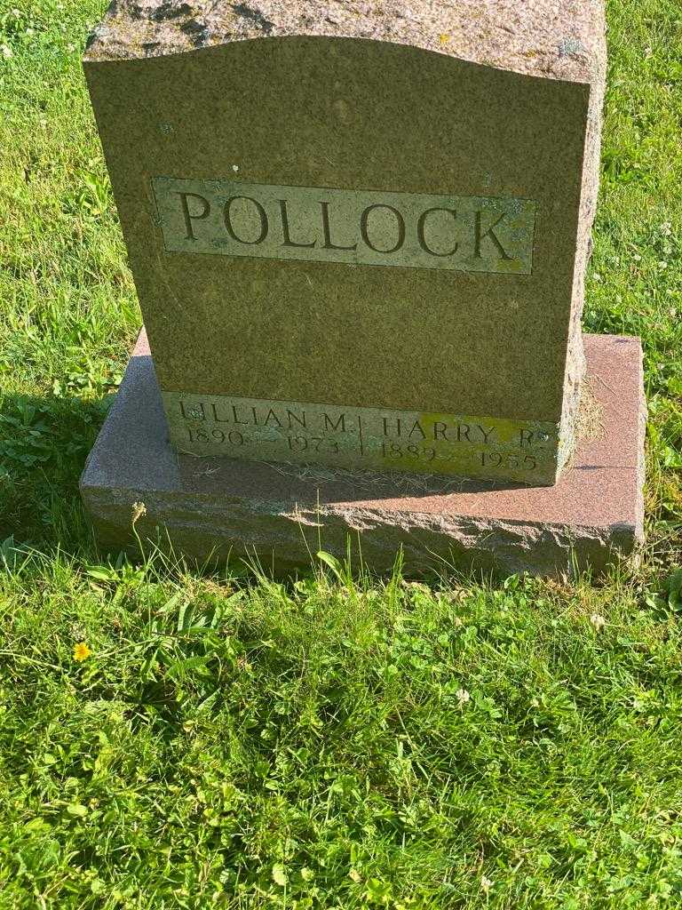 Harry R. Pollock's grave. Photo 3