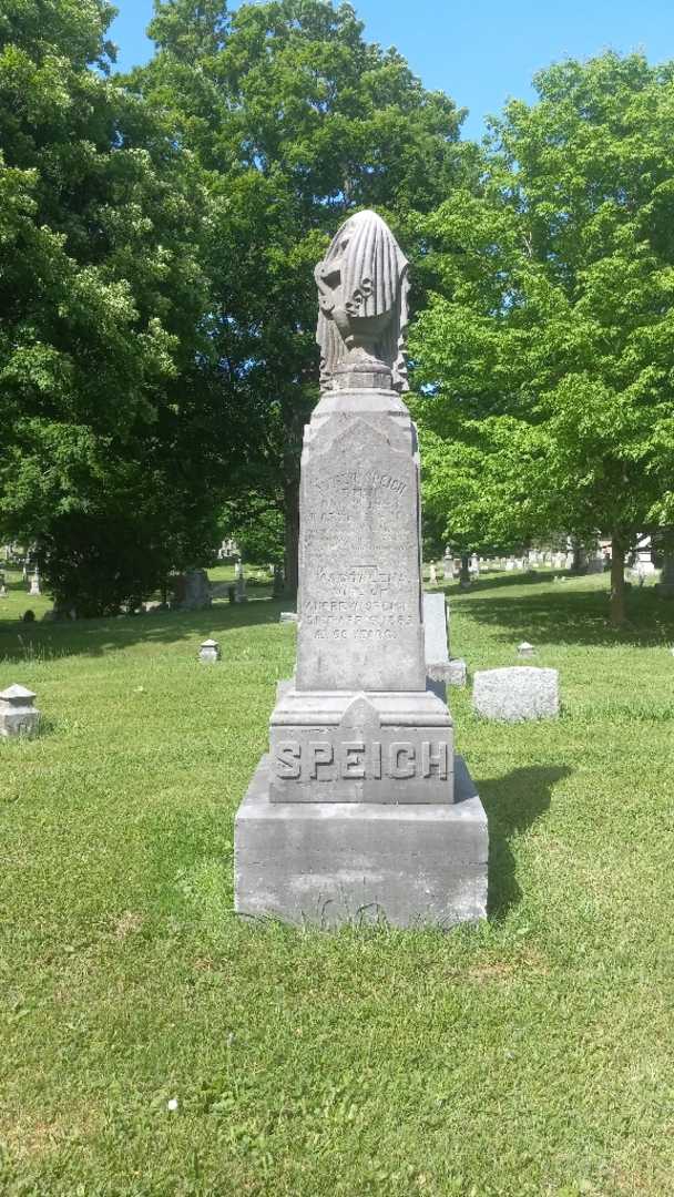 Andrew Speich's grave. Photo 2