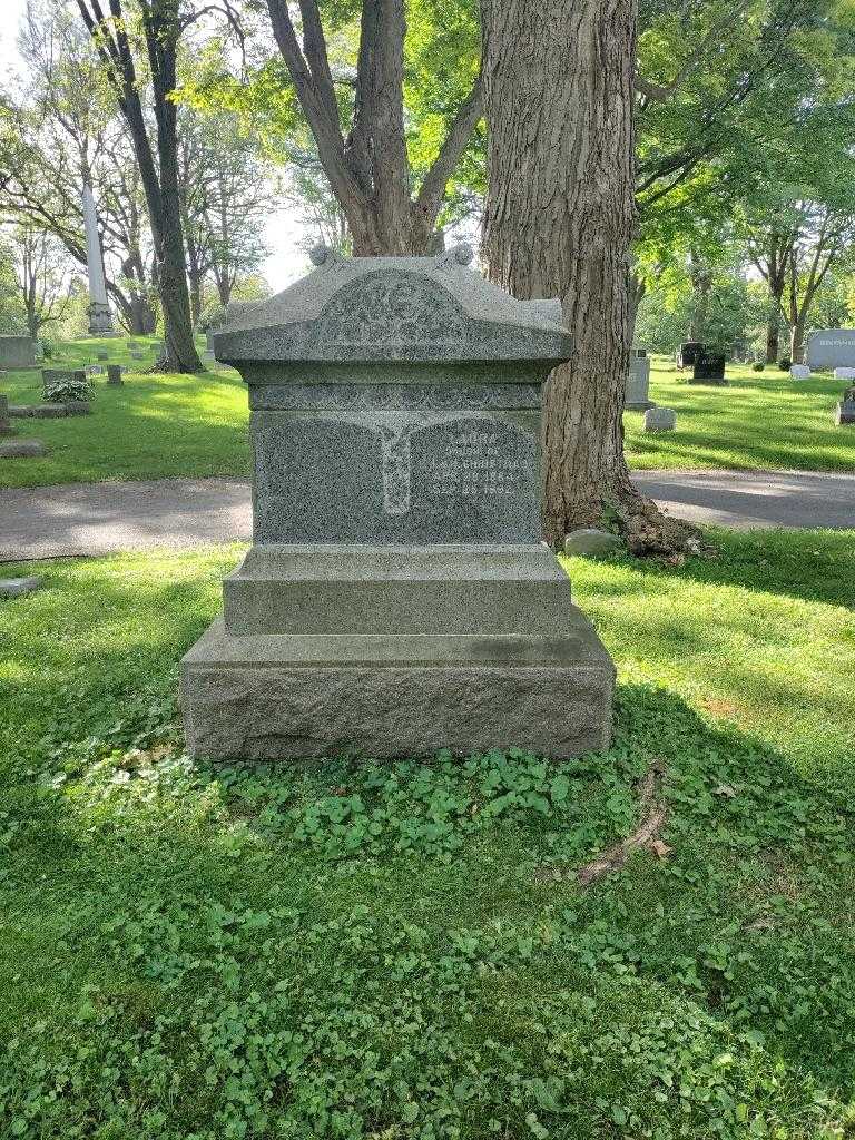 Laura Christman's grave. Photo 2