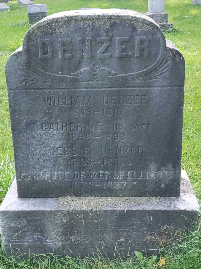 Jessie L. Denzer's grave. Photo 3