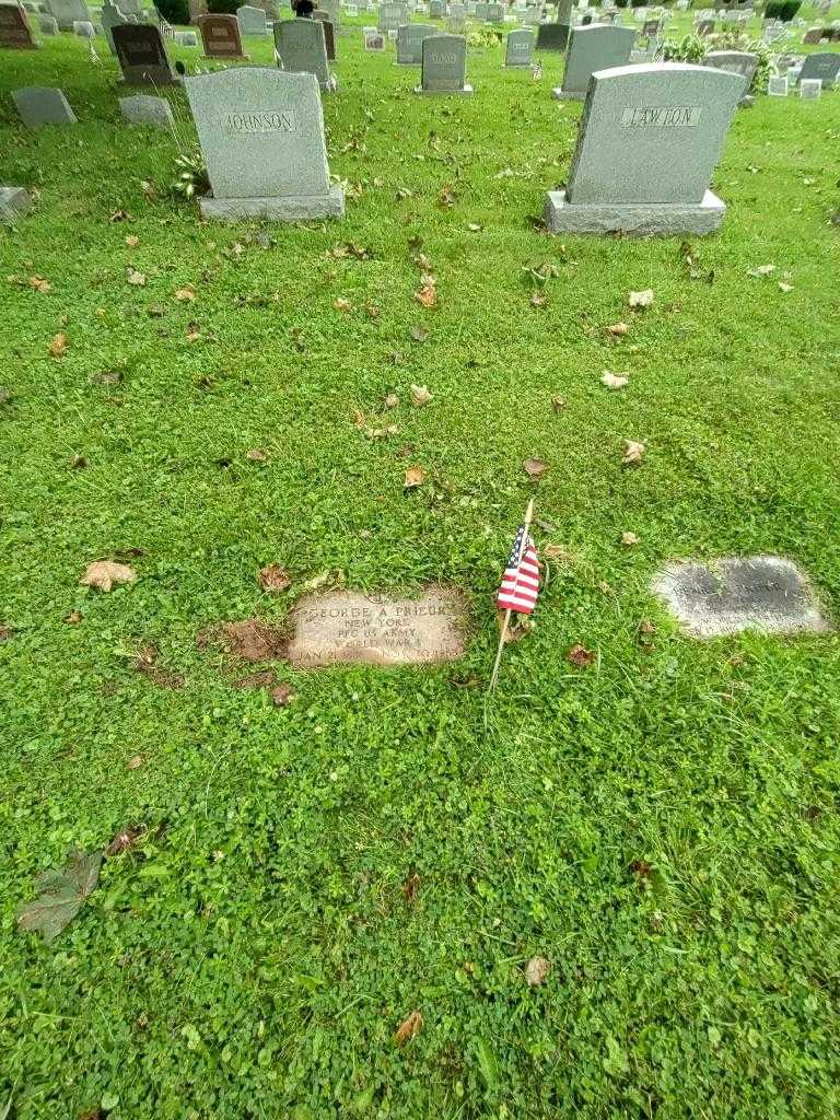 George A. Prieur's grave. Photo 1