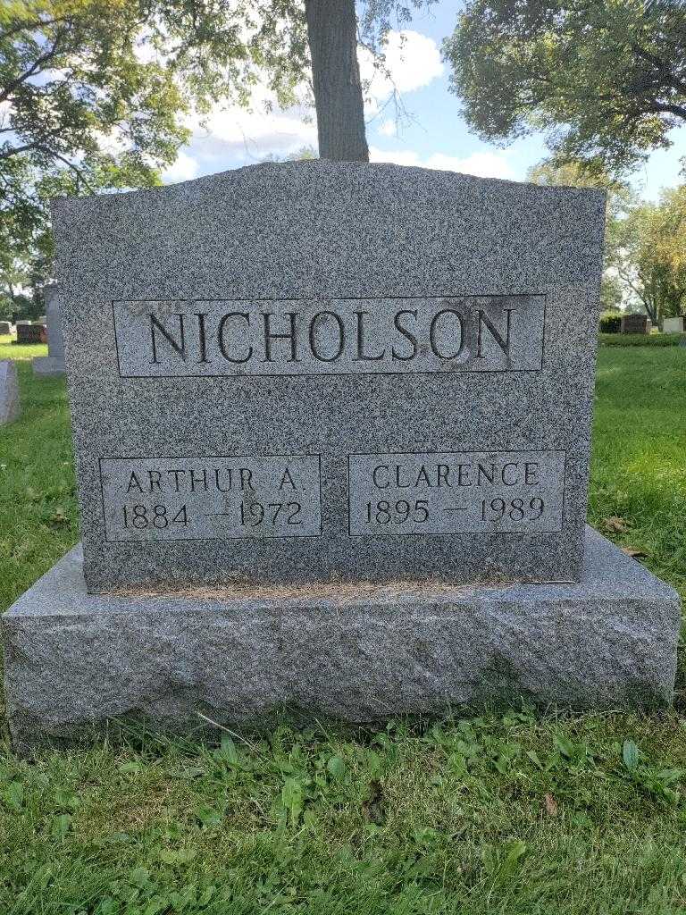Arthur A. Nicholson's grave. Photo 3
