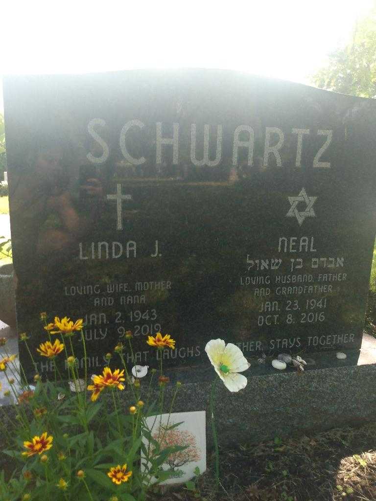 Neal Schwartz's grave. Photo 3