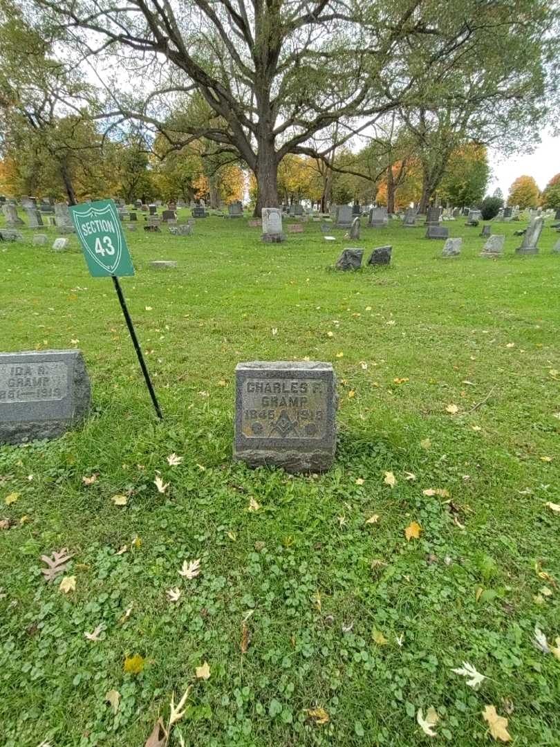 Charles F. Gramp's grave. Photo 1