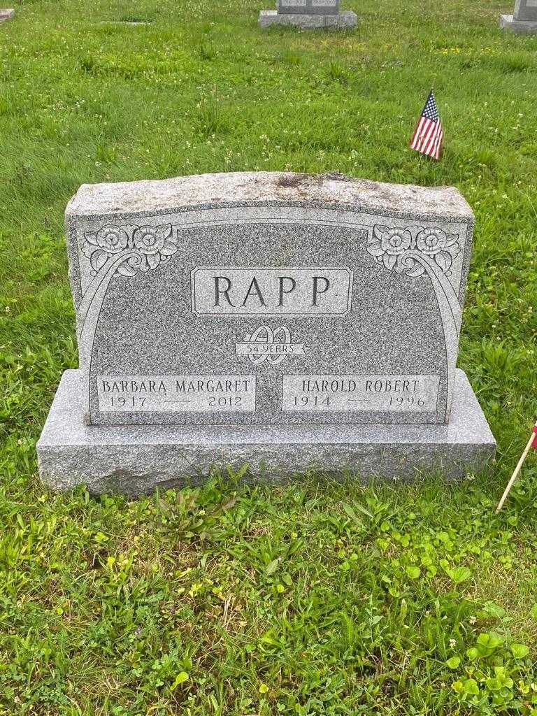 Barbara Margaret Rapp's grave. Photo 3