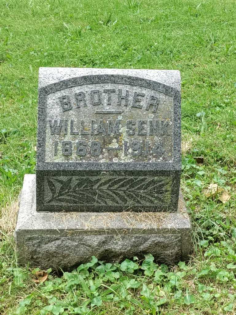 William Senk's grave. Photo 4