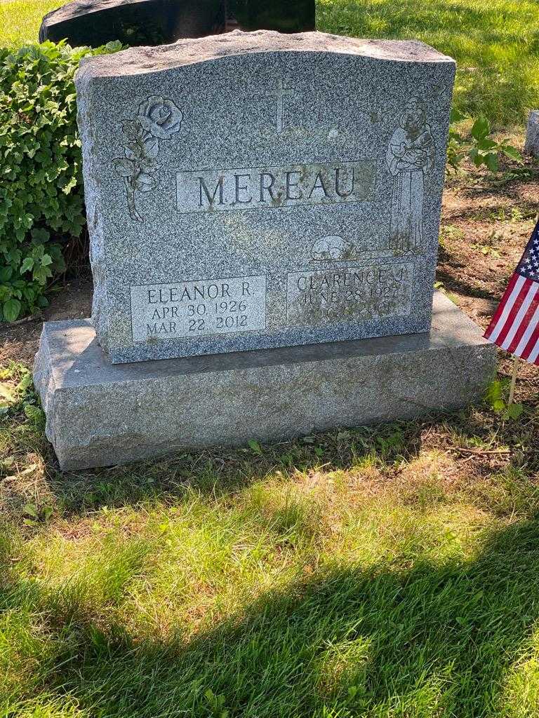 Clarence J. Mereau's grave. Photo 3