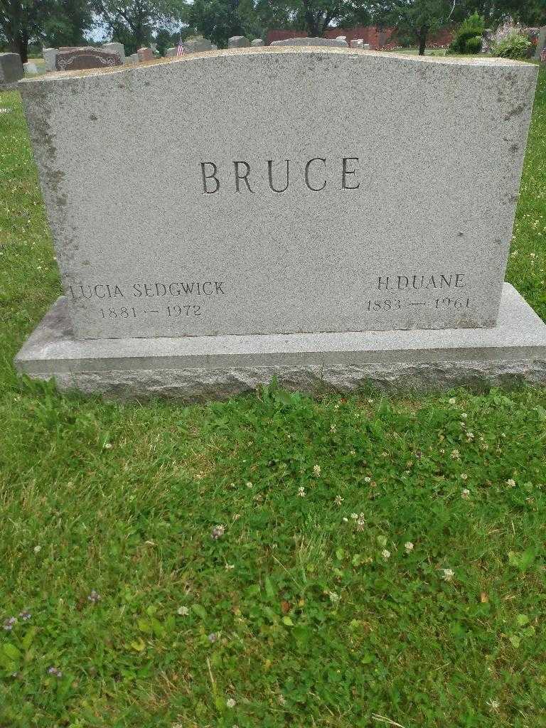 Duane H. Bruce's grave. Photo 1