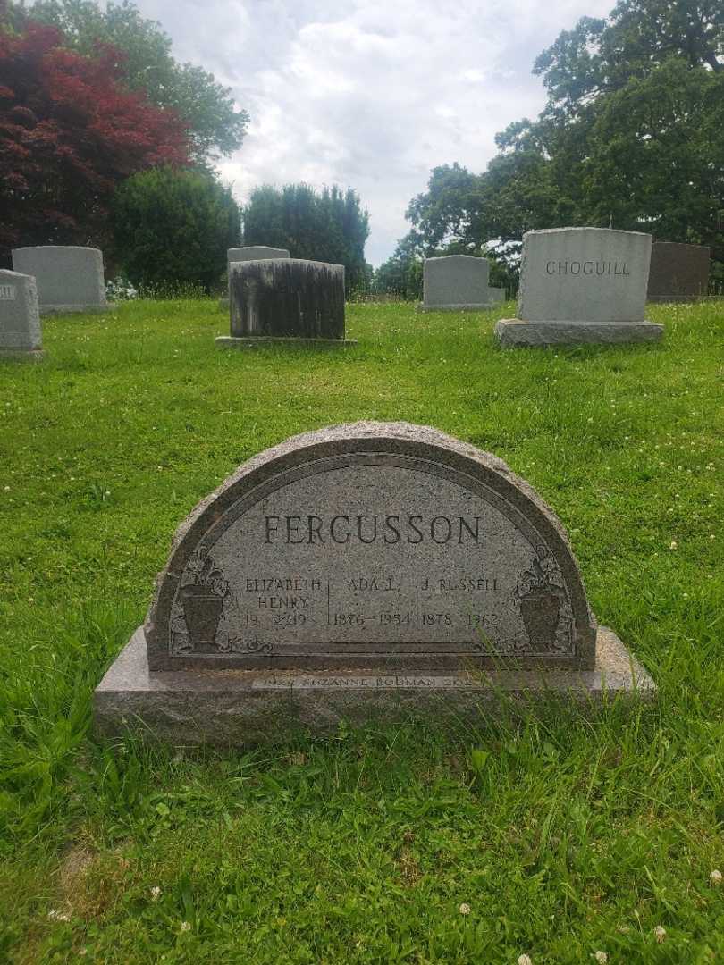 John Russell Fergusson's grave. Photo 2