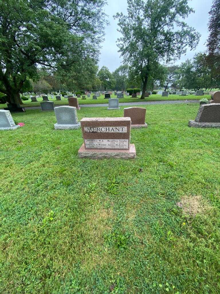 Patricia A. Merchant Warne's grave. Photo 1