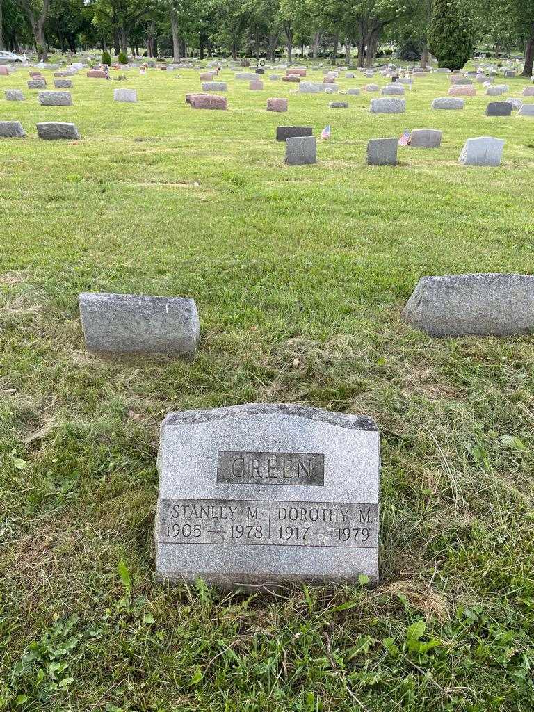 Stanley M. Green's grave. Photo 2