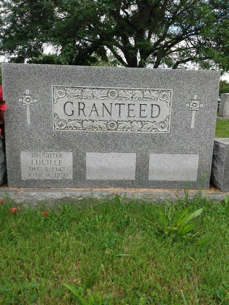 Lucille Granteed's grave. Photo 2