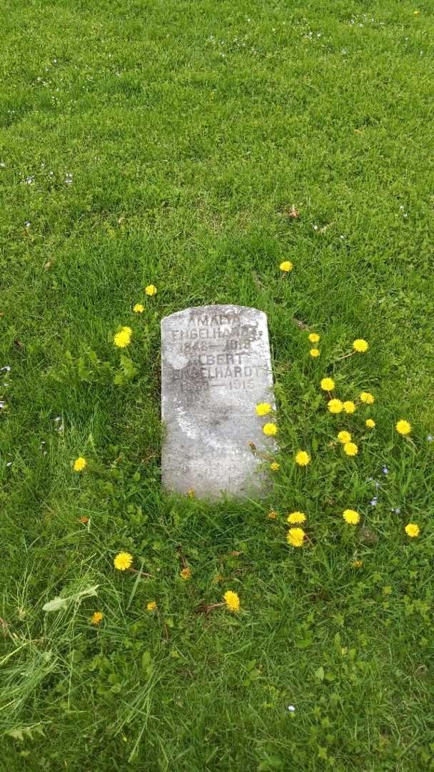 Amalia Engelhardt's grave. Photo 2