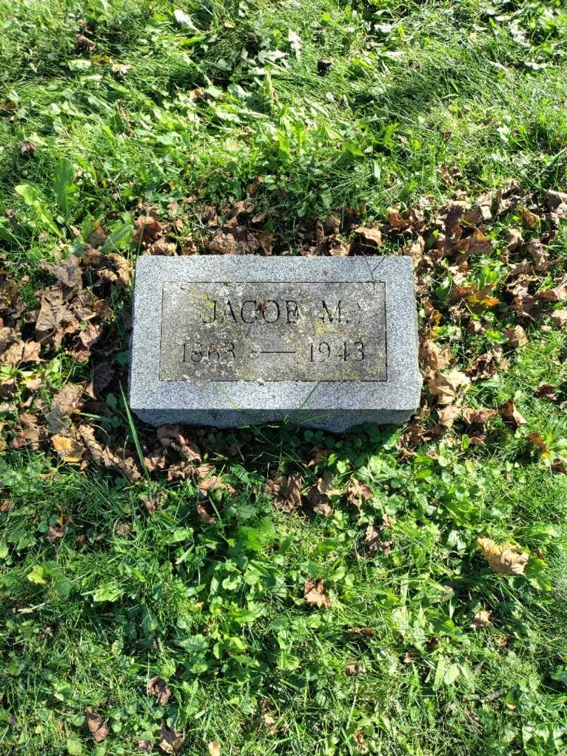 Jacob M. Yenney's grave. Photo 2