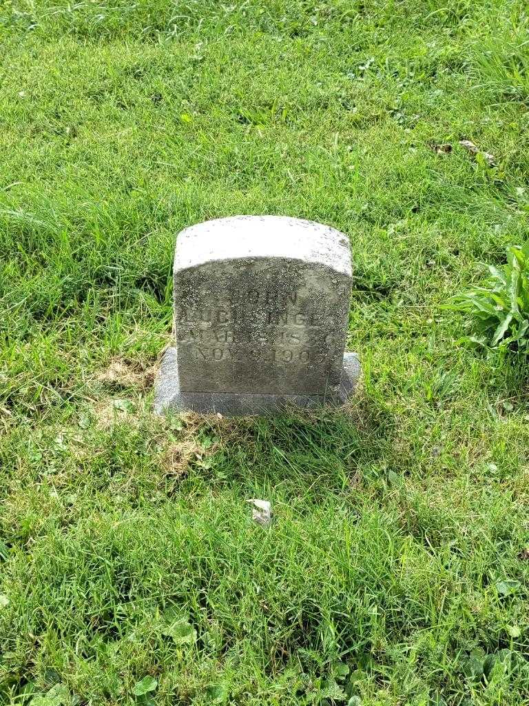 John Luchinger's grave. Photo 2