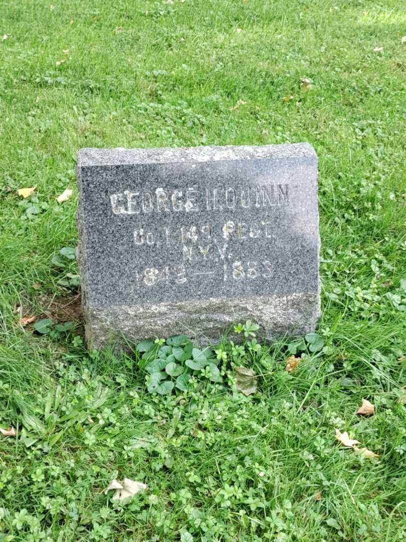 George H. Quinn's grave. Photo 2