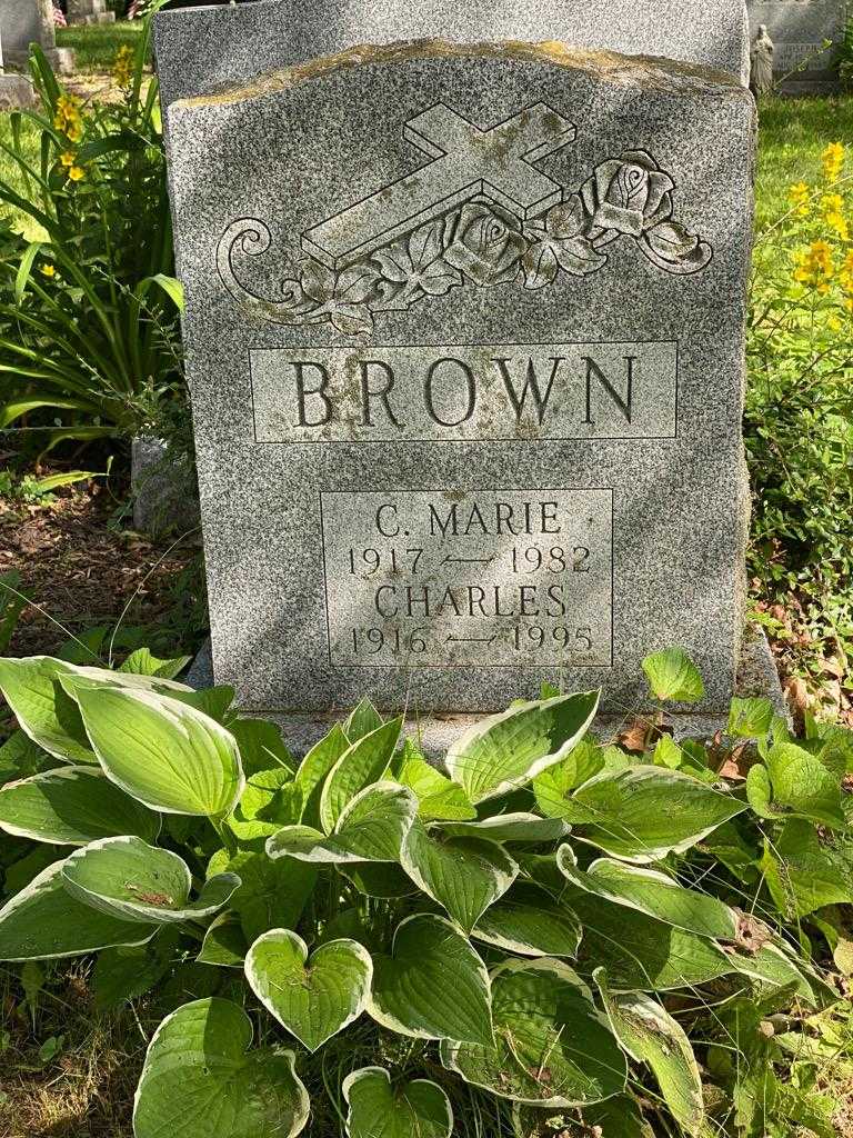 Charles Brown's grave. Photo 3