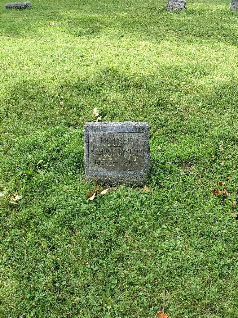 Almira E. Haylor's grave. Photo 3