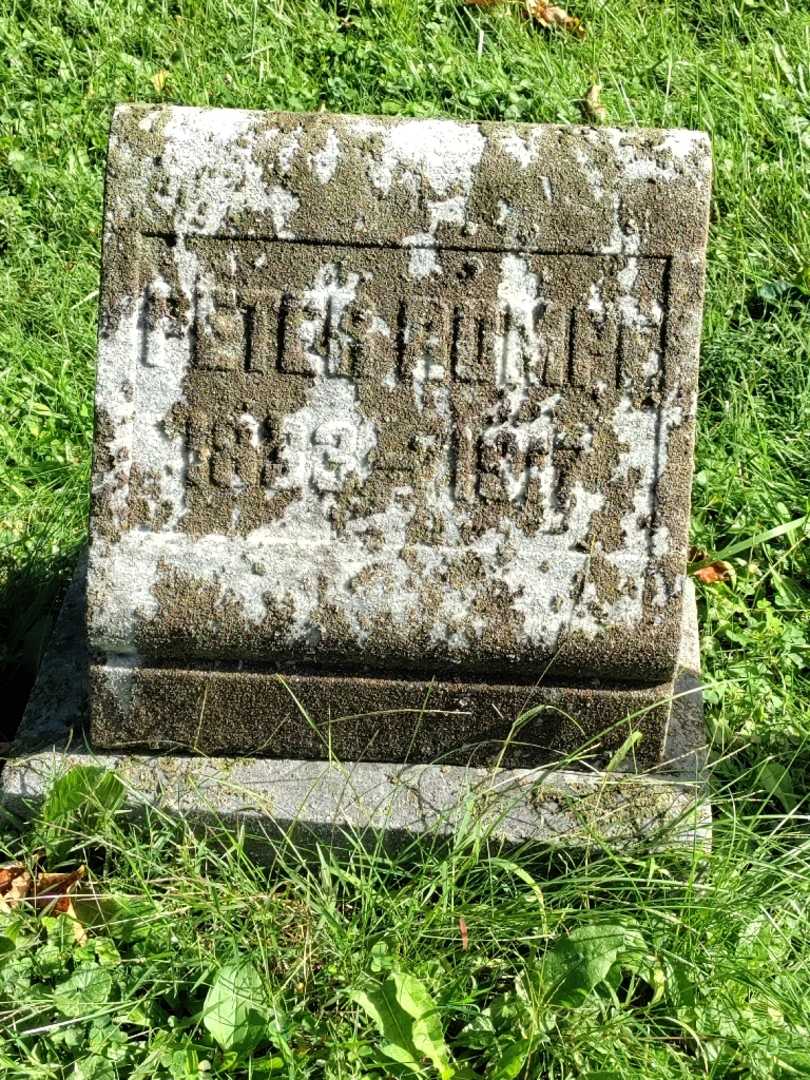 Peter Rompf's grave. Photo 3