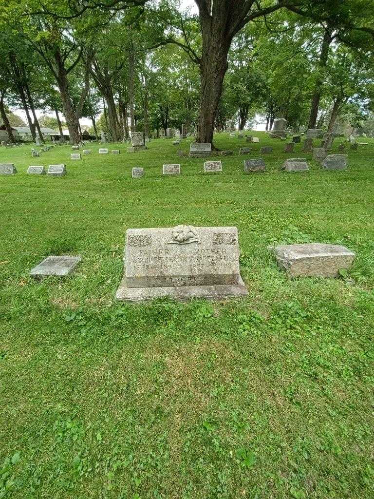 John Feigel's grave. Photo 1