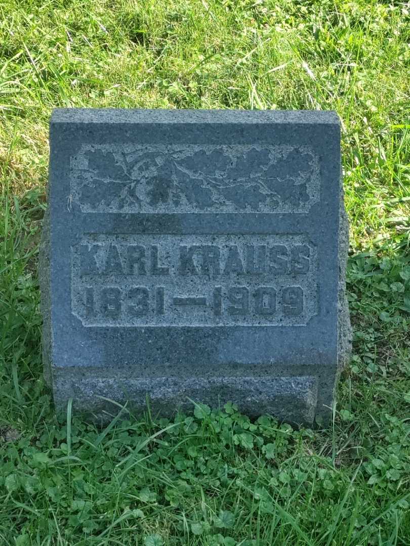 Karl Krauss's grave. Photo 3