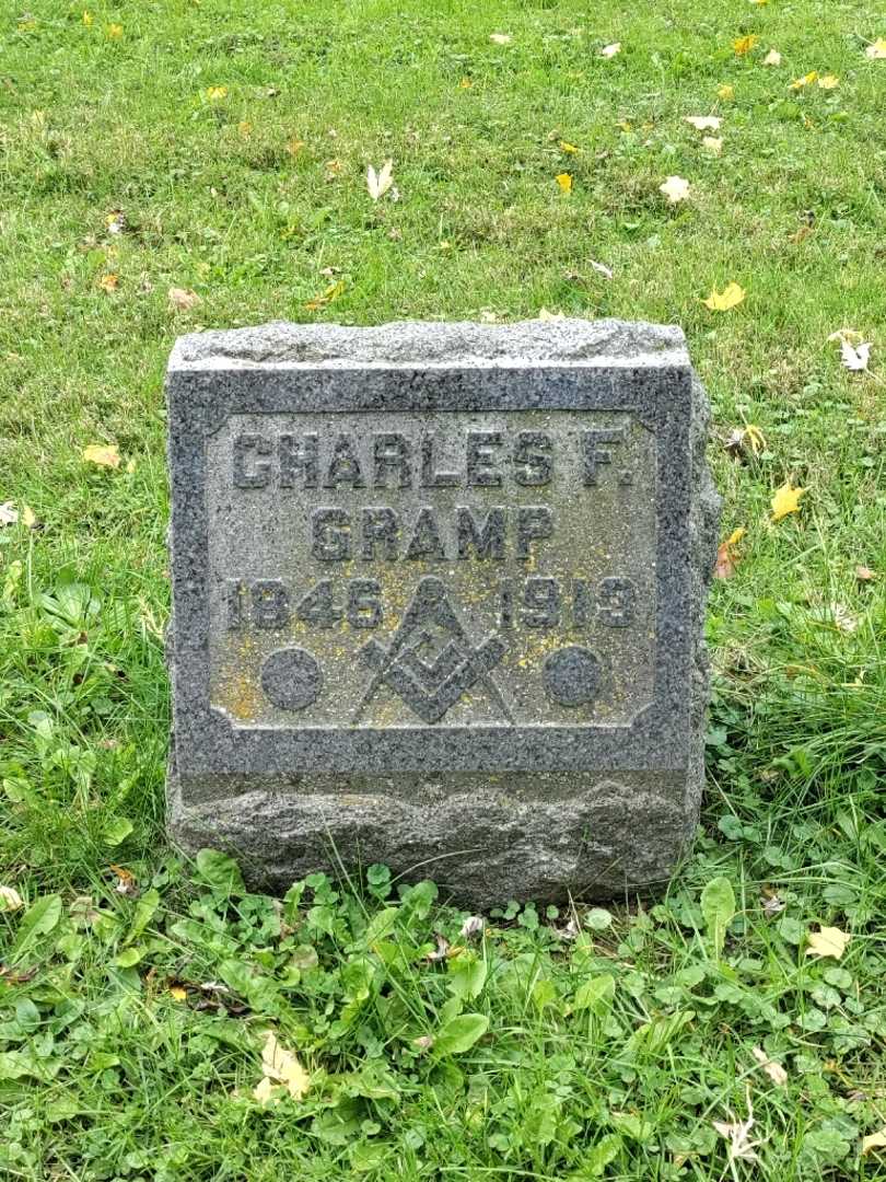 Charles F. Gramp's grave. Photo 3
