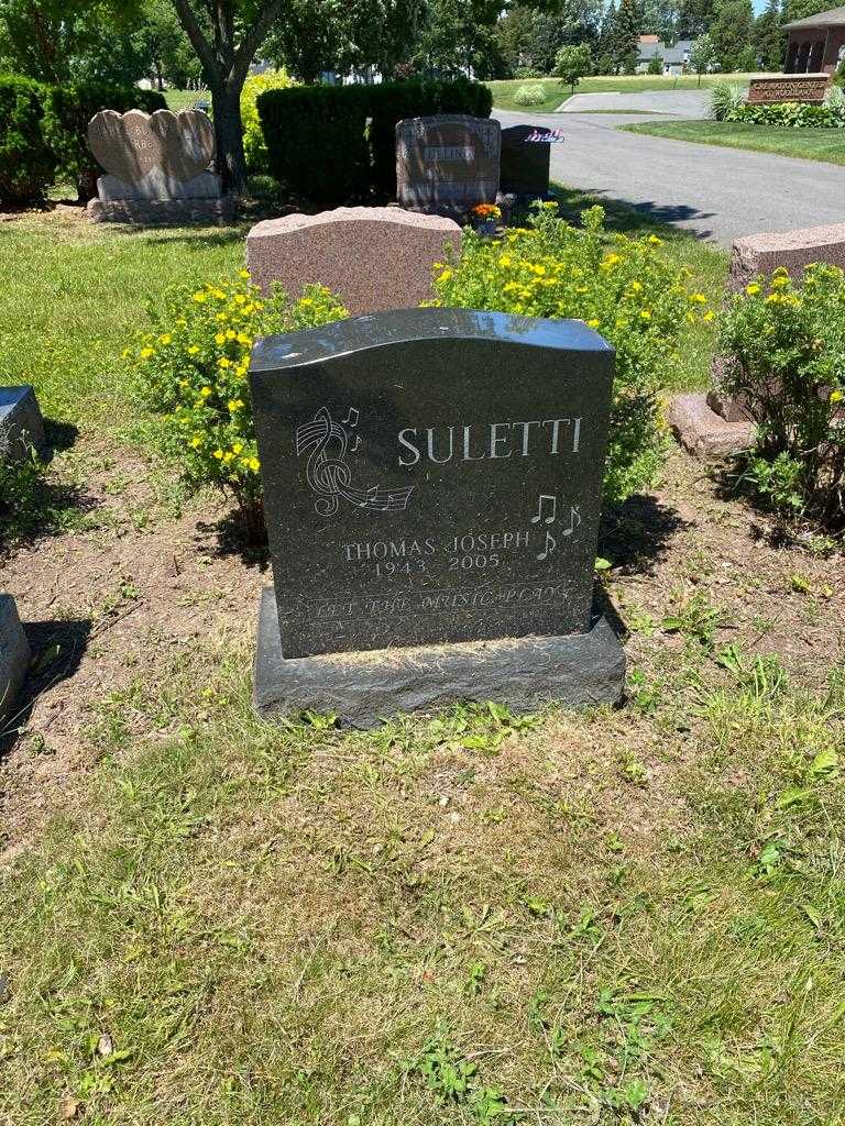 Thomas Joseph Suletti's grave. Photo 2