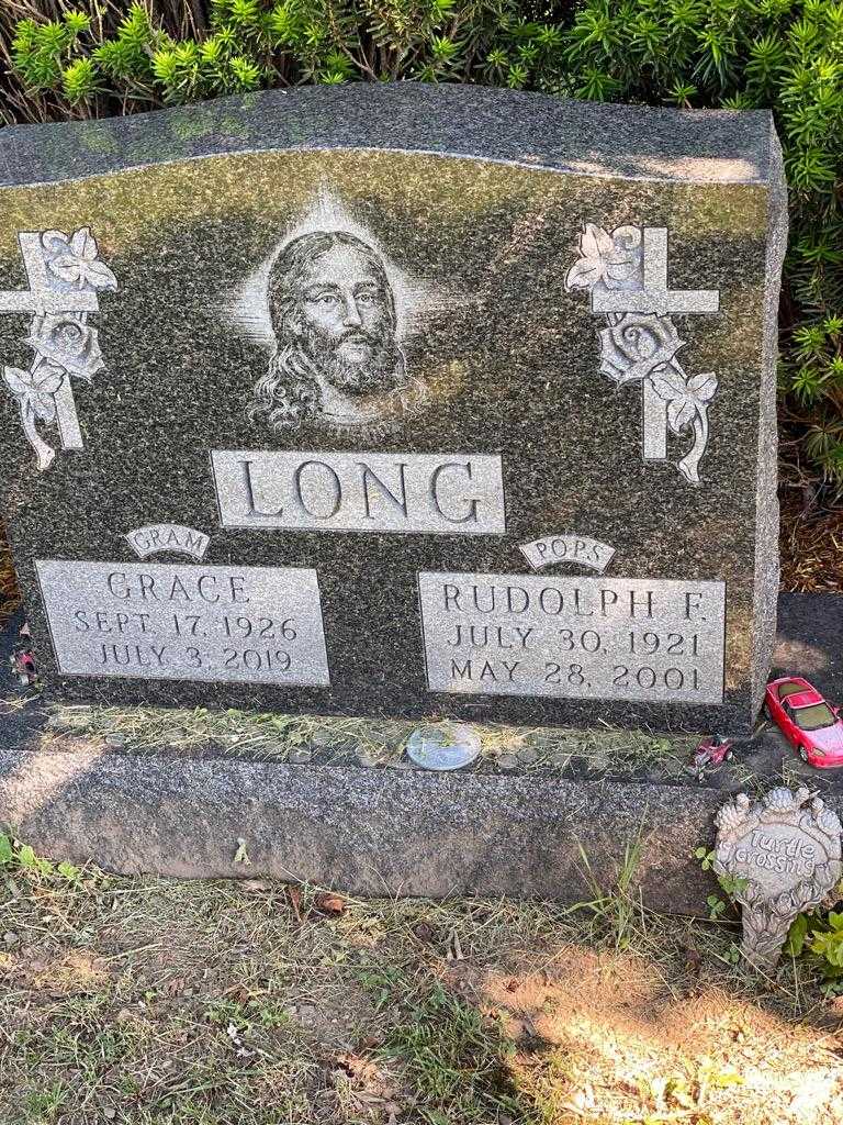 Rudolph F. Long's grave. Photo 3