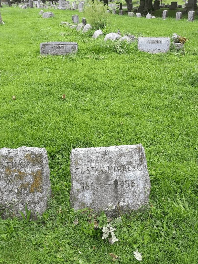 Gustav Himberg's grave. Photo 3
