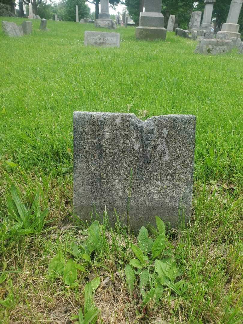 Jennie A. Eason's grave. Photo 3