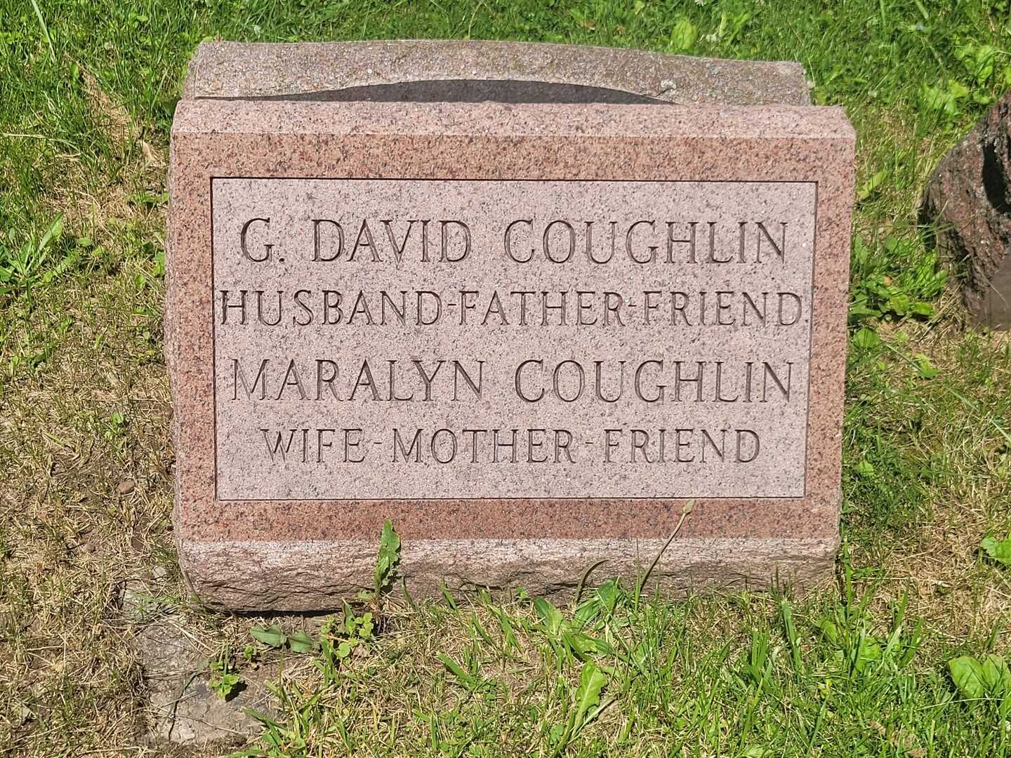 David G. Coughlin's grave. Photo 4