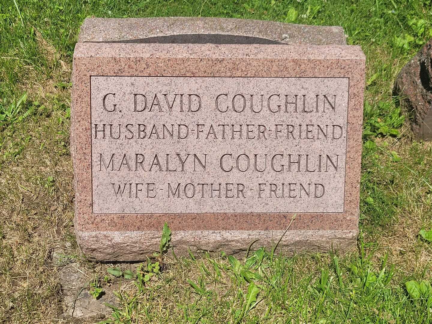 Maralyn Jane Coughlin's grave. Photo 3