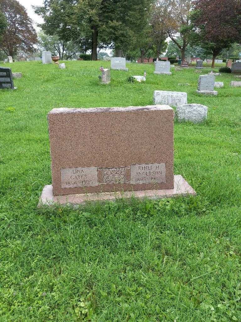 Ethel H. Anderson's grave. Photo 2