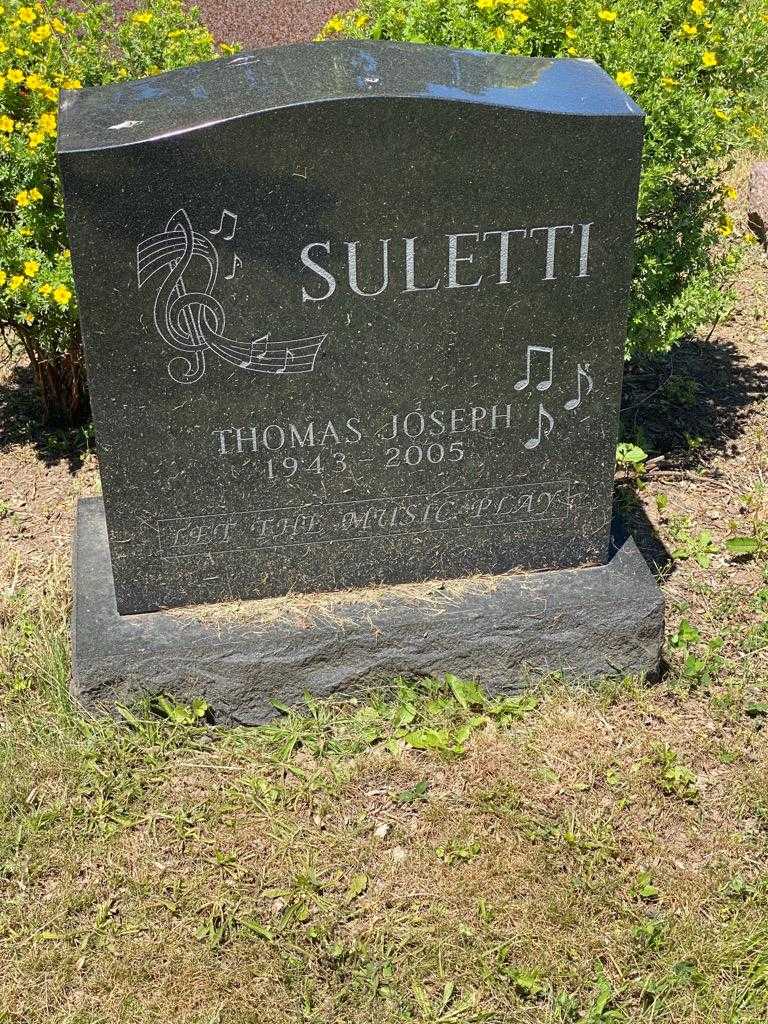 Thomas Joseph Suletti's grave. Photo 3