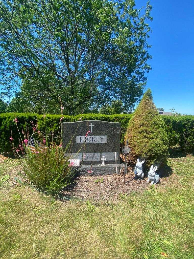 Elizabeth R. Hickey's grave. Photo 3