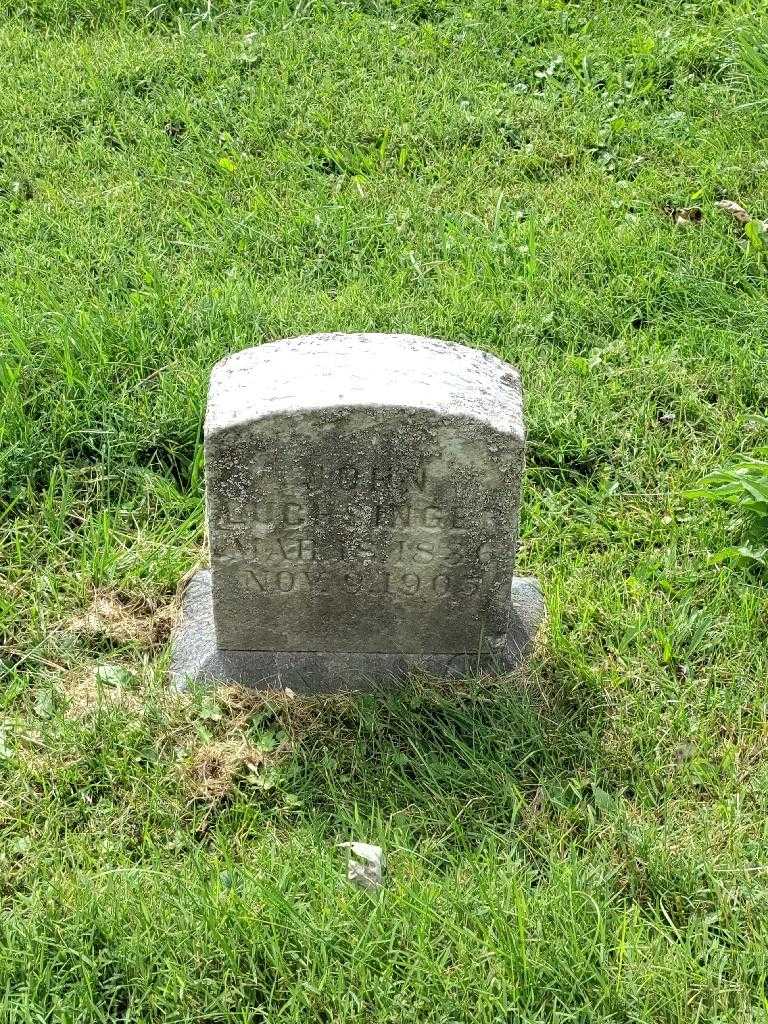 John Luchinger's grave. Photo 3