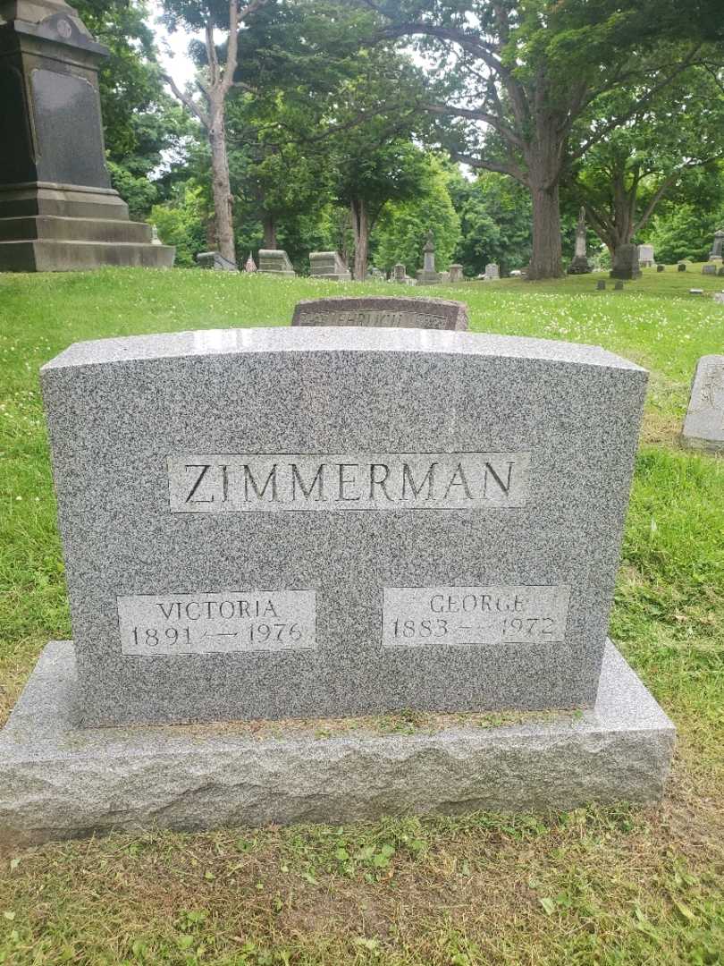 Victoria Zimmerman's grave. Photo 3